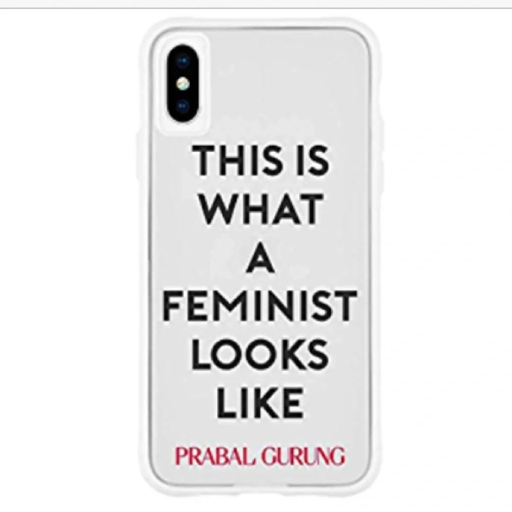 Prabal Gurung iPhone Xs Max Case Feminist logo
